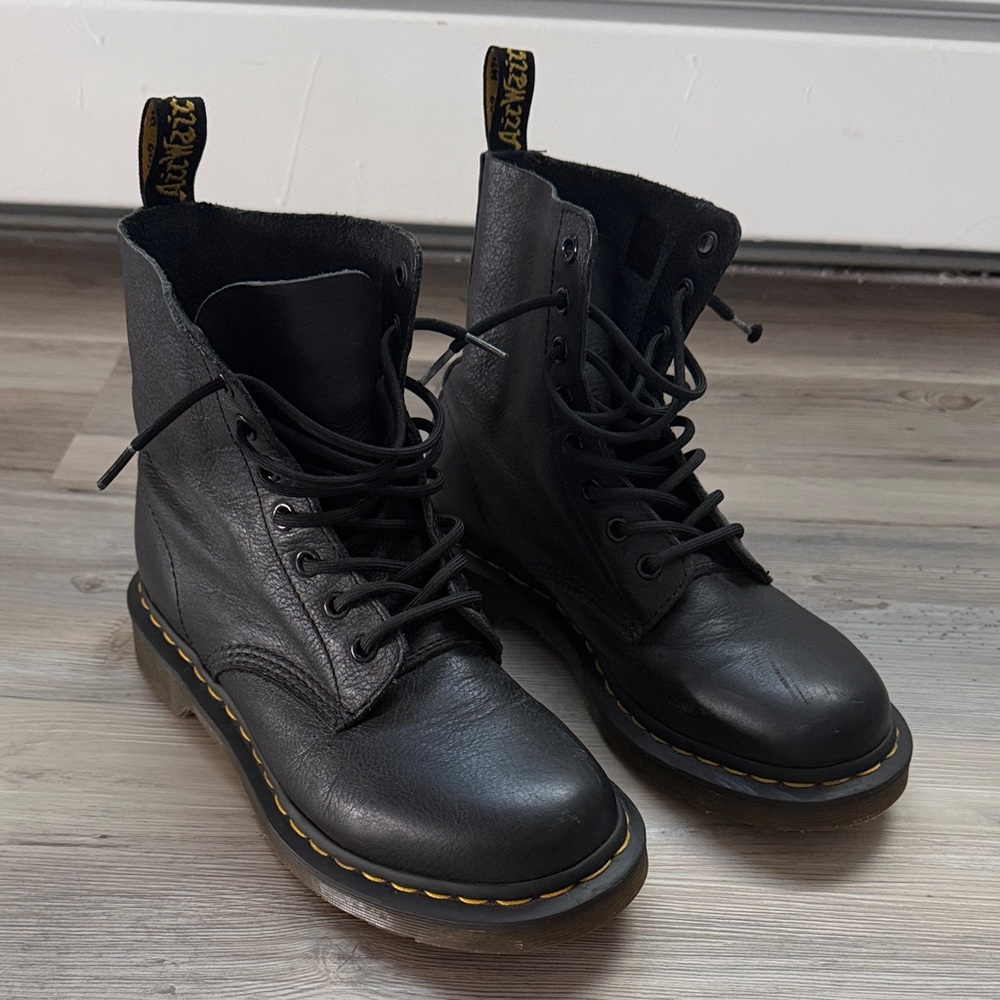Black Leather Dr. Martens
